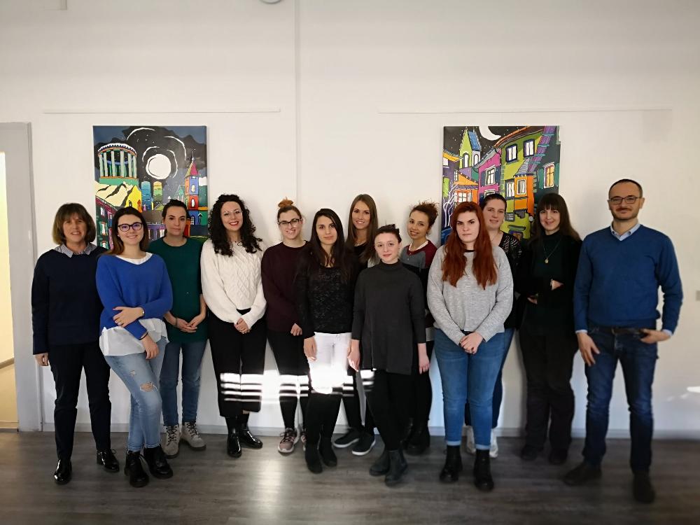 I ragazzi del servizio civile 2019 della Federazione e delle Pro Loco Trentine